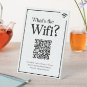 Table Qu'est-ce que le Wifi ? Signe pour location de vac (In SItu)