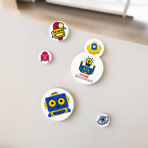 Table Robots Confetti