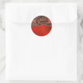 "Table Rock #3" Abstract Design Sticker (Tas)