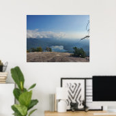 Table Rock Mountain Vista Lake Poster (Thuiskantoor)