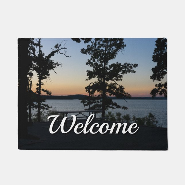 Table Rock Sunset Welcome Doormat Deurmat (Voorkant)