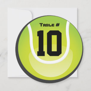 Table ronde Bat mitzvah TENNIS Bar Carte de séjour