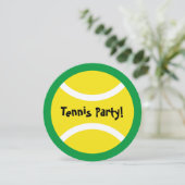 Table ronde pour enfants thème tennis Invitations (Debout devant)