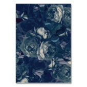 Table Rose de la Marine Bouquet Mariage Numéro de tablea (Dos)