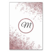 Table Rose Parties scintillant or étincelles Numéro de t (Dos)