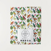 Table Runner Banner Business Logo Pet Birds Wandkleed (Voorkant)