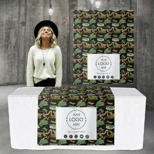Table Runner Banner Business Logo Pet Reptile Wandkleed