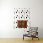 Table Runner Banner Logo Social Media Goat Boerder Wandkleed (In situ)