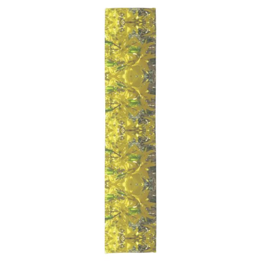 Table Runner - Forsythia Korte Tafelloper (Voorkant)