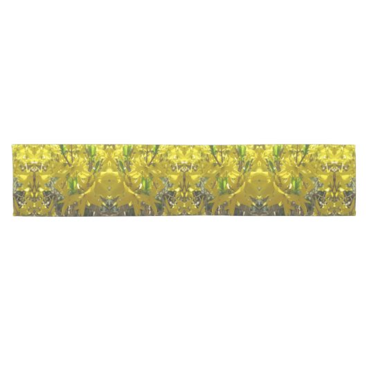 Table Runner - Forsythia Korte Tafelloper (Horizontaal)