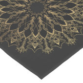 Table Runner - Golden Bee Mandala Medium Tafelloper (Hoek)