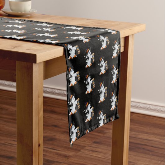 Table Runner-Halloween Ghost Korte Tafelloper (Voorbeeld)