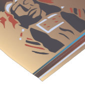 Table Runner met Native American Afbeelding Korte Tafelloper (Hoek)