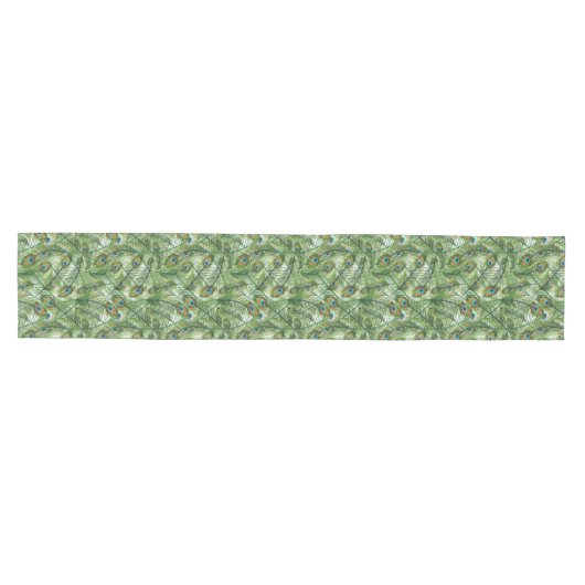Table Runner-Peacock Feathers Medium Tafelloper (Horizontaal)