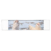 Table Runner Two Chickens Farmhouse Korte Tafelloper (Horizontaal)