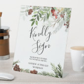 Table Saison de Noël Signe gentiment Mariage Livre d'inv (In SItu)