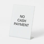 Table Signal de paiement sans cachets, Signe de paiement (Recto)
