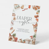 Table Signe de Baby shower de Noël d'hiver Diaporama (Recto)