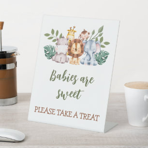 Table SIGNE DE Baby shower DES FAÇONS POUR UN Bébé DE LA