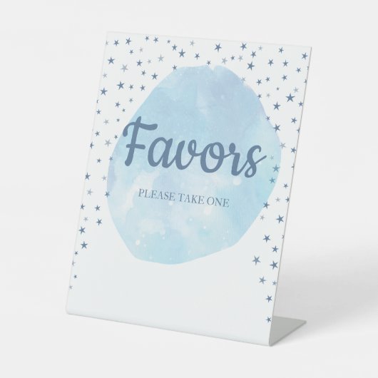 Table Signe de Baby shower des faveurs de la lune et des (Recto)