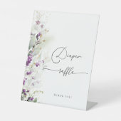 Table Signe de caleçon de Lavande vert pourpre (Recto)