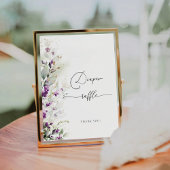 Table Signe de caleçon de Lavande vert pourpre