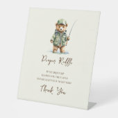 Table Signe de caleçon Un Petit Baby shower Pêcheur (Recto)