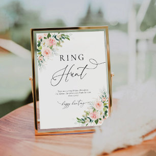 Table Signe de chasse Ethereal Blush rose Roses