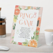 Table Signe de Fête des mariées Tropical Citrus (In SItu)