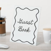 Table Signe de livre d'or minimal rétro (In SItu)