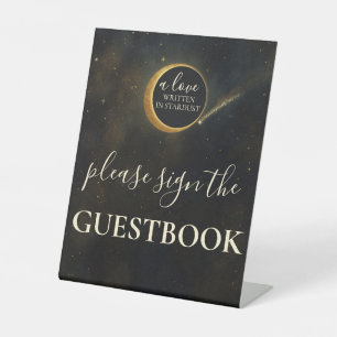 Table Signe de Mariage Céleste Éclipse de Poussière d'Ét