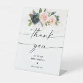 Table SIGNE DE Merci Floral Marine & Blush Pink (Recto)