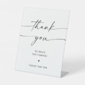 Table SIGNE DE Merci Minimaliste (Recto)