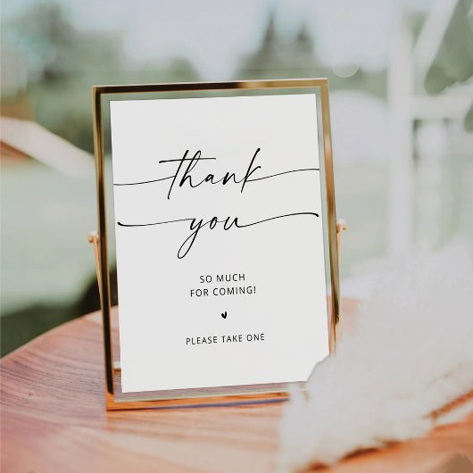 Table SIGNE DE Merci Minimaliste