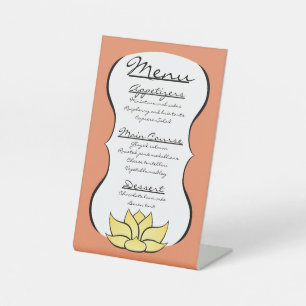 Table Signe de Piédestal de Lotus Exquis au Soleil
