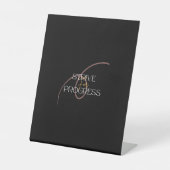 Table Signe de piédestal en quête de progrès (Recto)