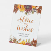 Table Signe de piédestal sur le thème de l'automne (Recto)