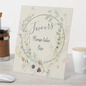 Table Signe de soie couleur Fleurs sauvages (In SItu)