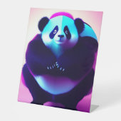 Table Signe de sumo Panda Le Gnasher de Bambou (Recto)