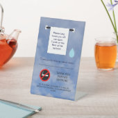 Table Signe de toilette et de tabac de l'hôtel (In SItu)