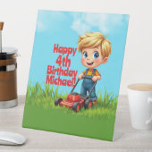 TABLE SIGNE DU CENTRE D'ANNIVERSAIRE DE LA TÊTE DE TERRE (In SItu)