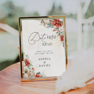 Table Signe hiver rouge verdure Pinecone Date Idée de nu