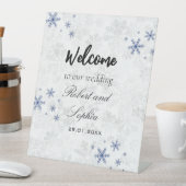 Table SIGNE Mariage de Flocon de neige d'hiver (In SItu)