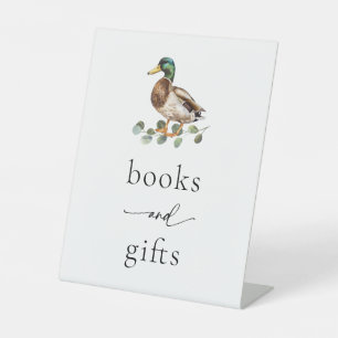 Table SIGNE Rustique Baby shower de canard Mallard Livre