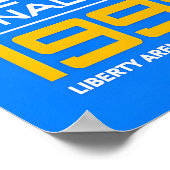 Table Tennis 1998 Finals Poster Retro Sports Art (Coin)