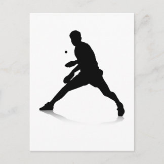 Table Tennis Player Briefkaart