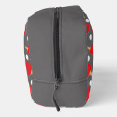 Table Tennis Player Ping Pong Patterned Monogram Toilettasje (Rechts)