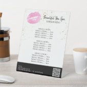 *~* Table Tente PINK LIPS Tablette SIGNE POUSSIÈRE (In SItu)