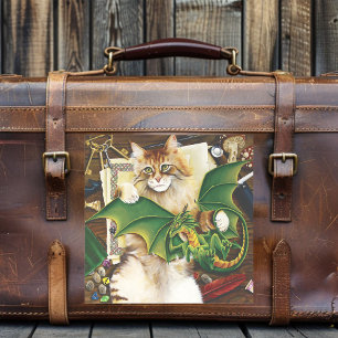 Table Top Gaming Dragon Cat Sticker