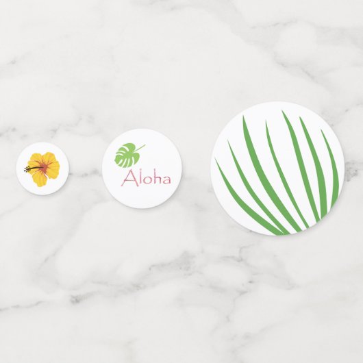 Table tropicale Confetti (Derrière)